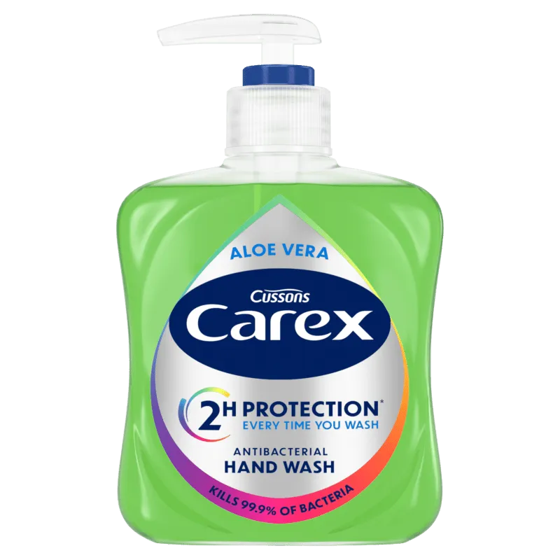 CAREX handwash anti-bacterial aloe vera 250ml